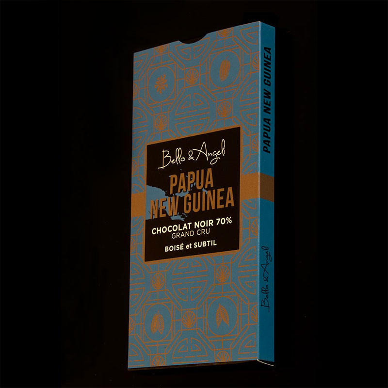 Tablette de chocolat noir Grand Cru de Papouasie 70%