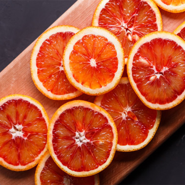 sorbet artisanal orange sanguine