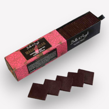 Palets dégustation Chocolat noir Madagascar 72%